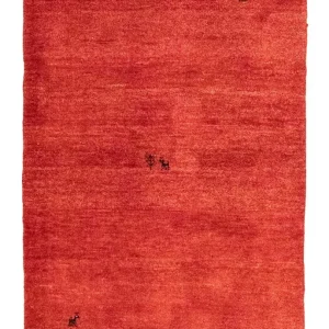 Gabbeh Teppich - Perser 146 x 102 cm - rot