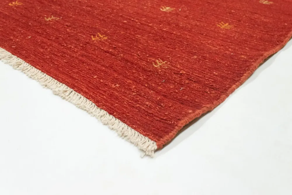 Gabbeh Teppich - Perser 148 x 104 cm - rot