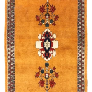 Gabbeh Teppich - Perser - 148 x 105 cm - gold