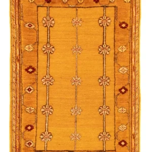 Gabbeh Teppich - Perser 173 x 116 cm - gold