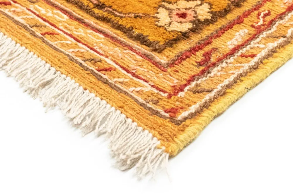Gabbeh Teppich - Perser 173 x 116 cm - gold