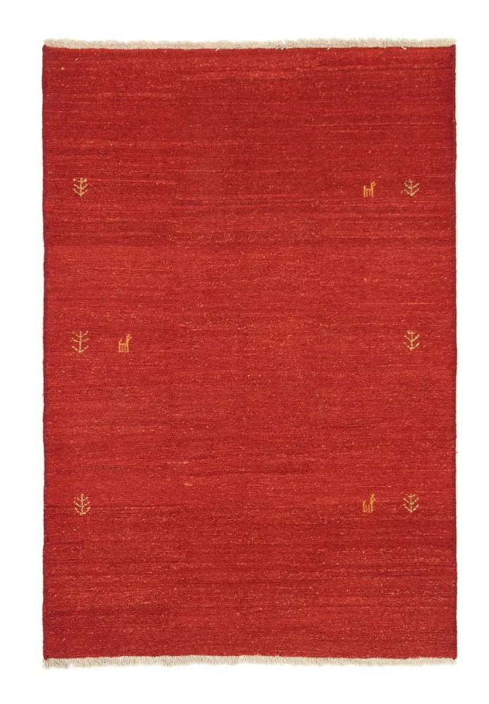 Gabbeh Teppich - Perser 174 x 118 cm - rot