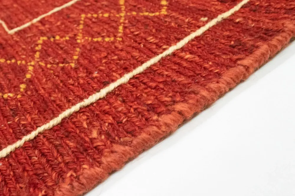 Gabbeh Teppich - Perser 175 x 112 cm - rot