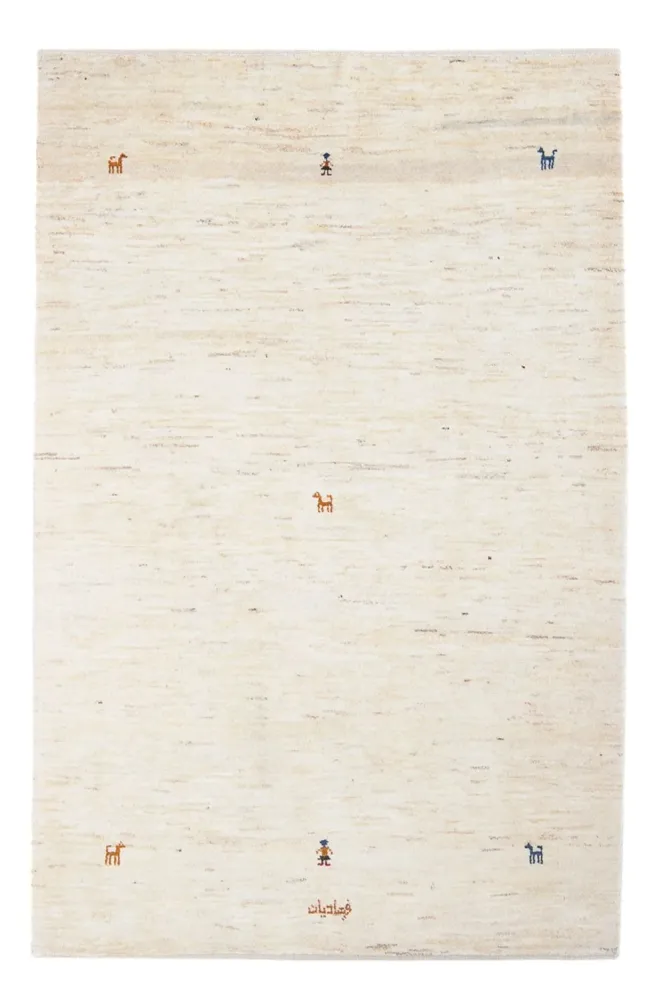 Gabbeh Teppich - Perser - 176 x 120 cm - beige