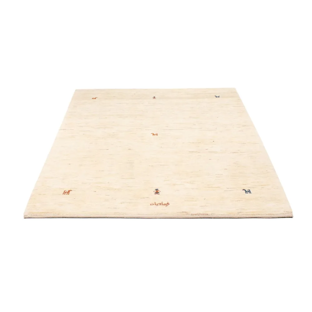 Gabbeh Teppich - Perser - 176 x 120 cm - beige
