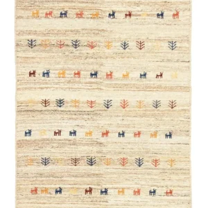 Gabbeh Teppich - Perser 182 x 110 cm - beige