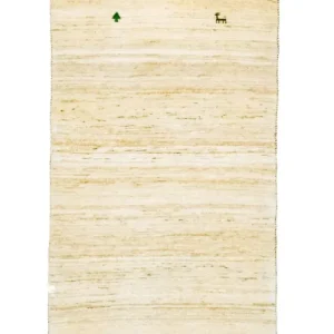 Gabbeh Teppich - Perser 202 x 75 cm - beige