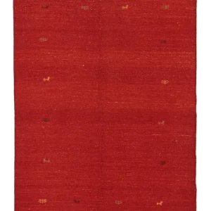 Gabbeh Teppich - Perser 208 x 138 cm - rot