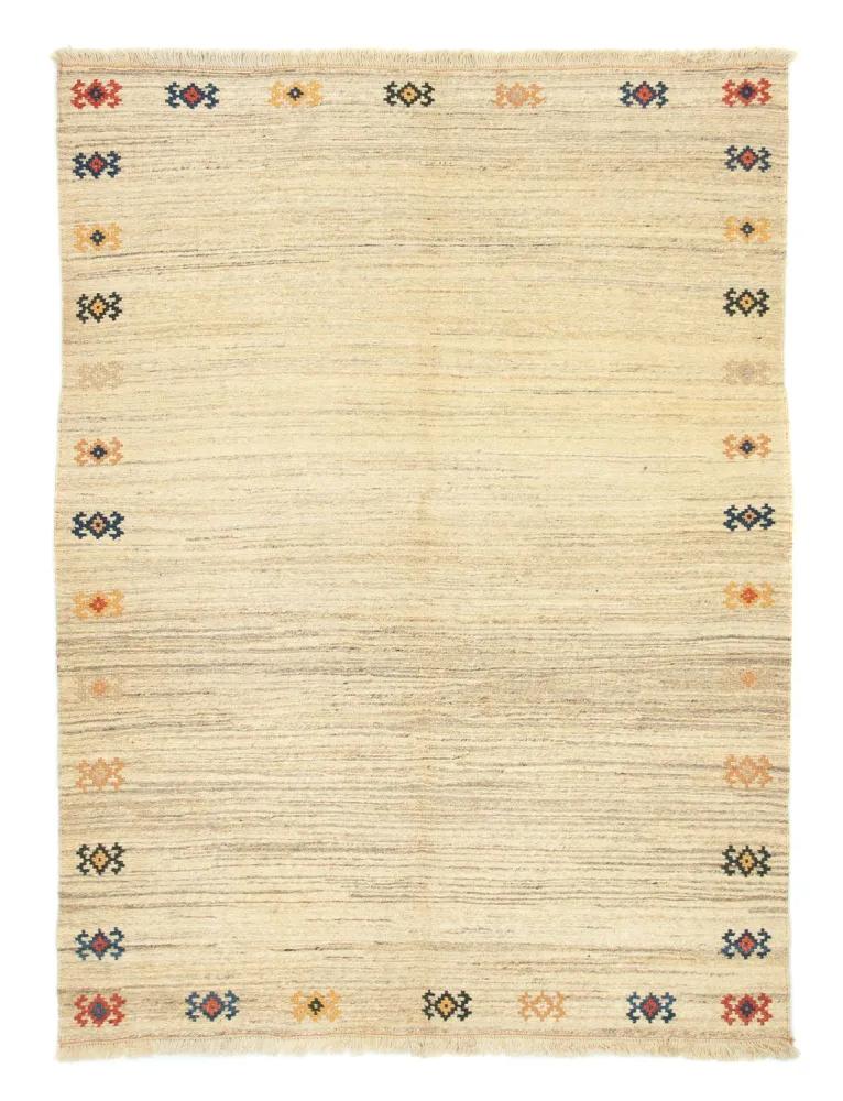 Gabbeh Teppich - Perser 208 x 152 cm - beige