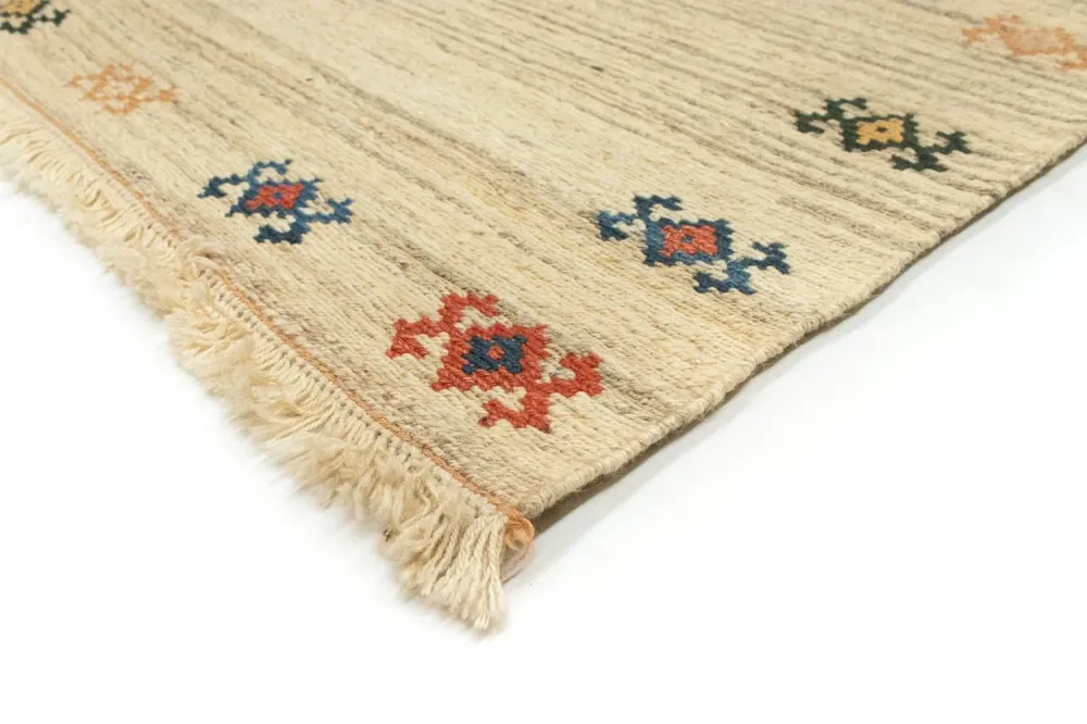 Gabbeh Teppich - Perser 208 x 152 cm - beige
