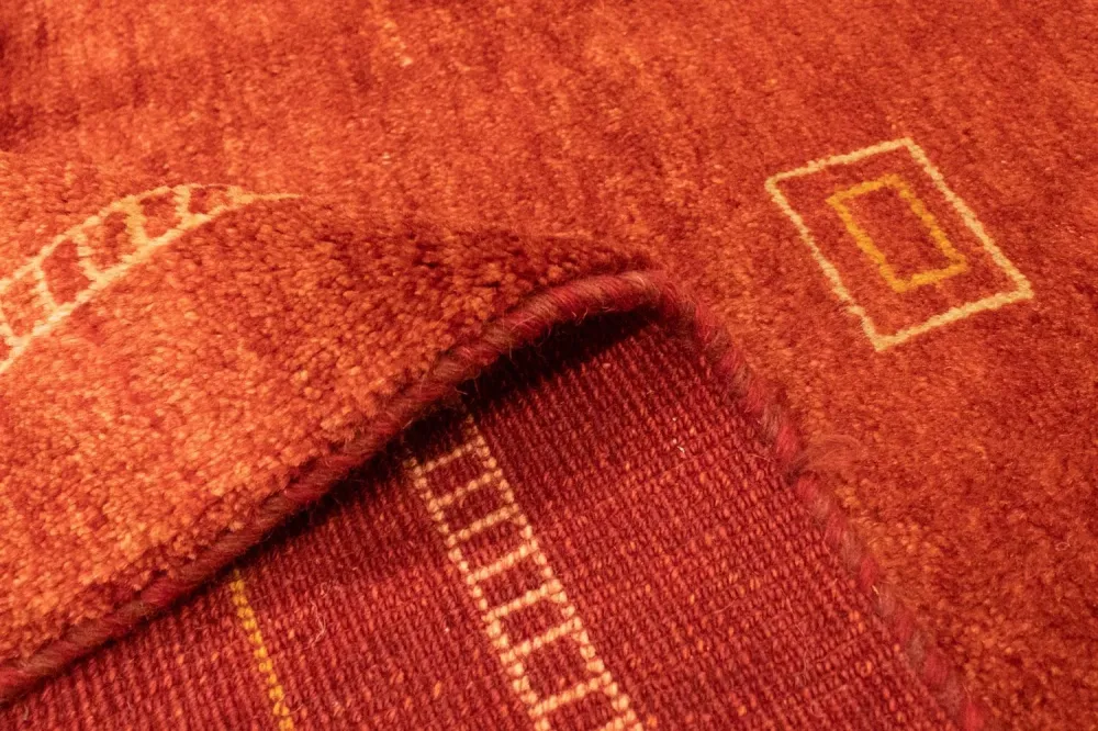 Gabbeh Teppich - Perser 236 x 171 cm - rot