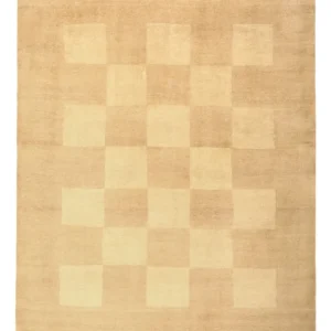 Gabbeh Teppich - Perser - 301 x 243 cm - hellbeige