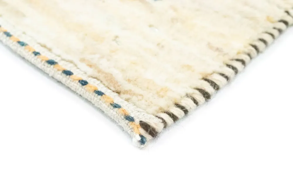 Gabbeh Teppich - Perser 60 x 40 cm - beige