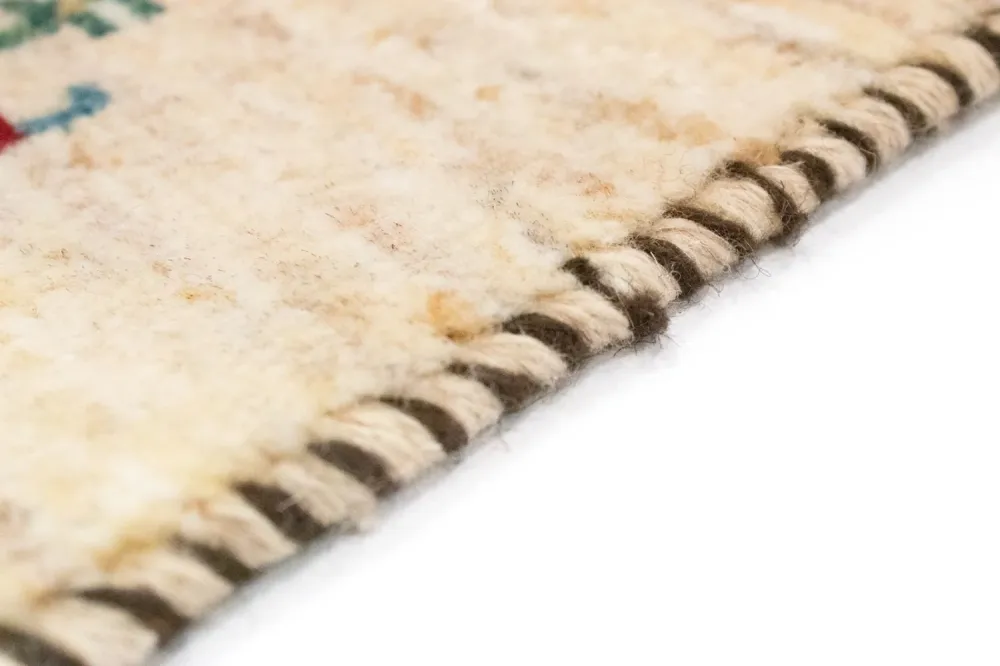 Gabbeh Teppich - Perser 60 x 40 cm - beige