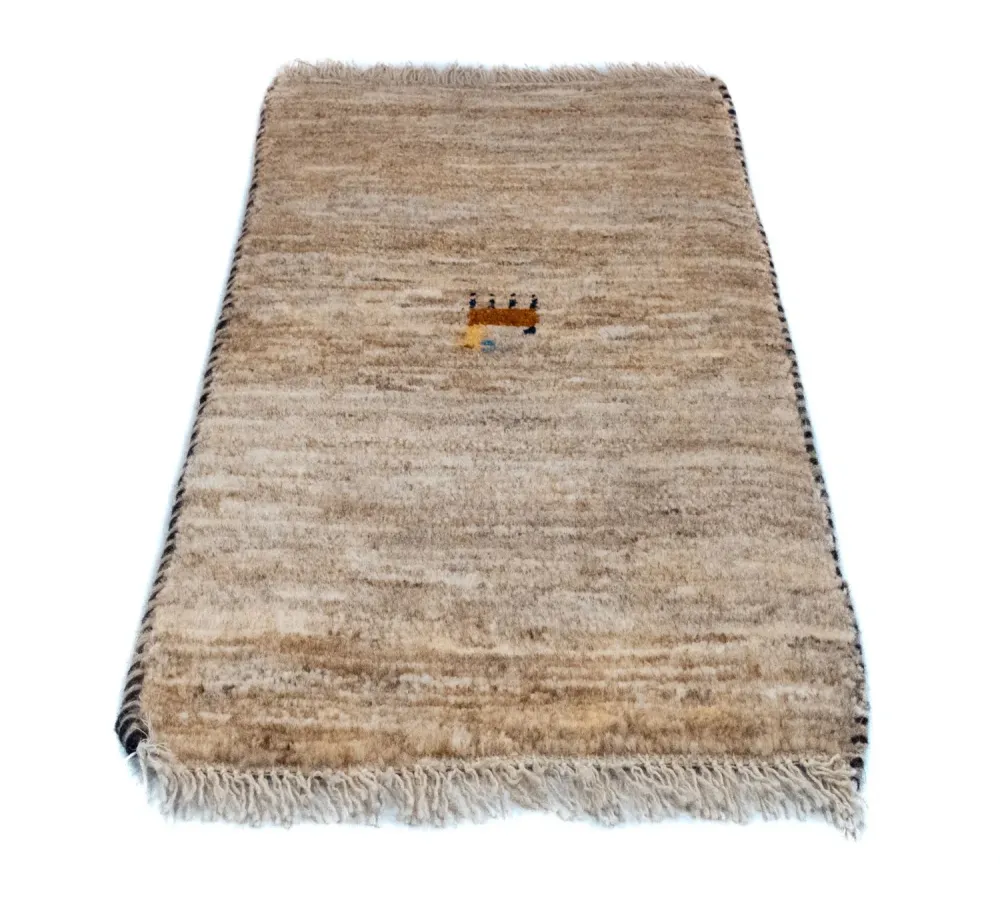 Gabbeh Teppich - Perser 60 x 40 cm - beige