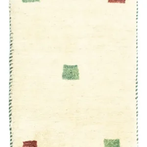 Gabbeh Teppich - Perser 60 x 40 cm - beige