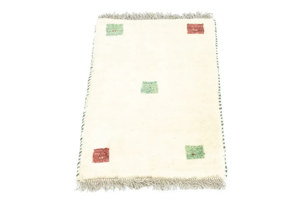 Gabbeh Teppich - Perser 60 x 40 cm - beige