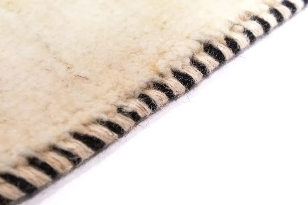 Gabbeh Teppich - Perser 60 x 40 cm - beige