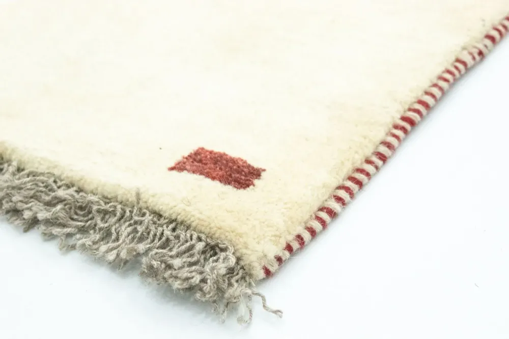 Gabbeh Teppich - Perser 60 x 40 cm - beige