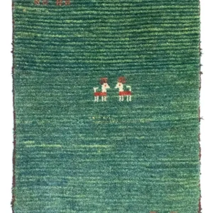 Gabbeh Teppich - Perser 90 x 60 cm - mehrfarbig