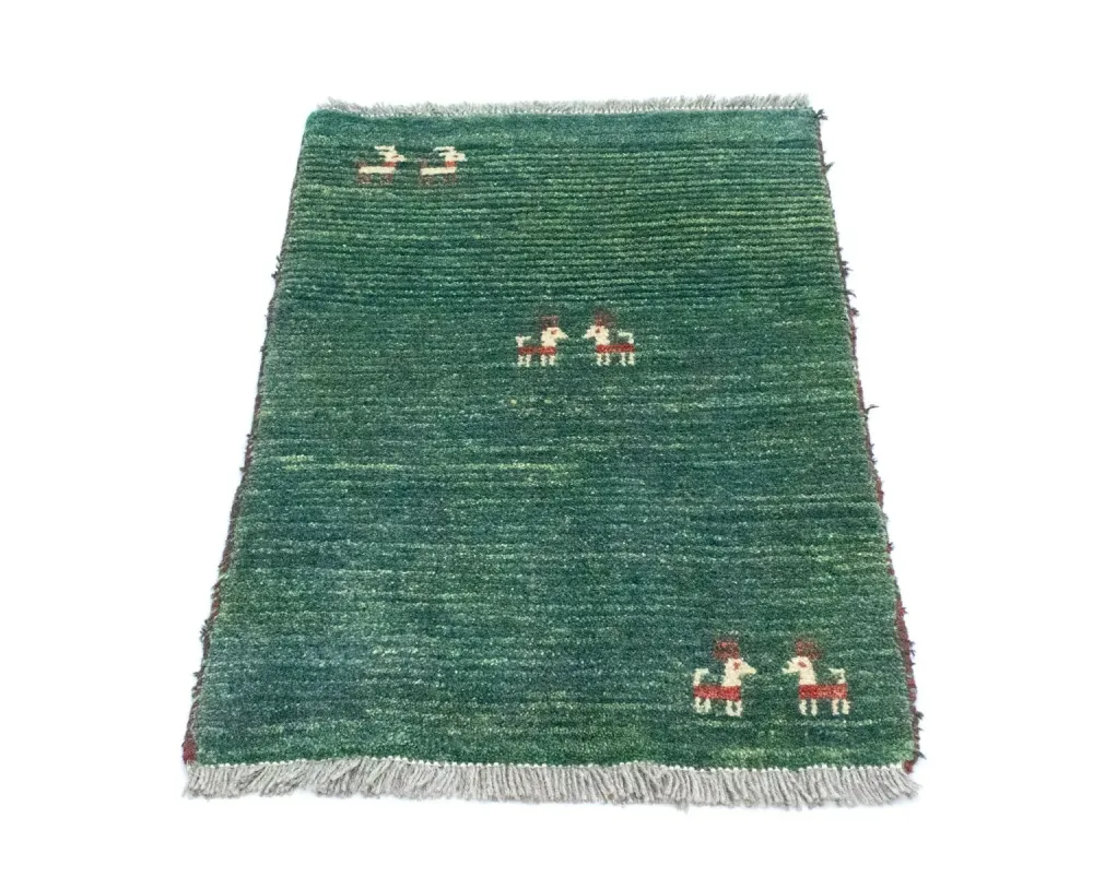 Gabbeh Teppich - Perser 90 x 60 cm - mehrfarbig
