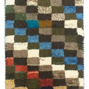 Gabbeh Teppich - Perser 60 x 40 cm - mehrfarbig