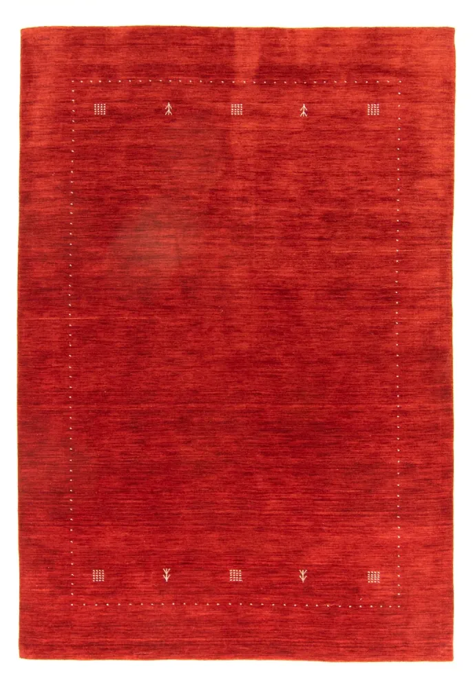 Gabbeh Teppich - Softy 200 x 140 cm - rot