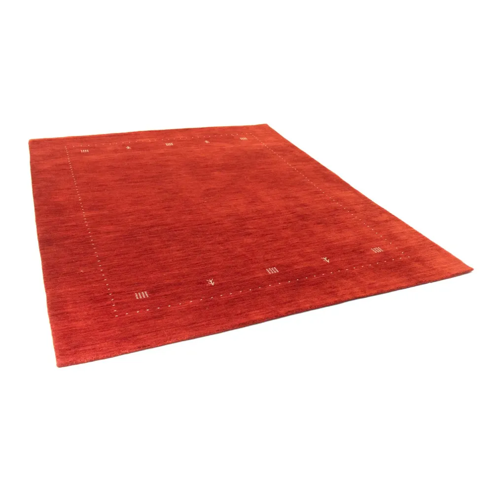 Gabbeh Teppich - Softy 200 x 140 cm - rot