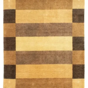 Gabbeh Teppich - Softy 229 x 164 cm - dunkelbeige