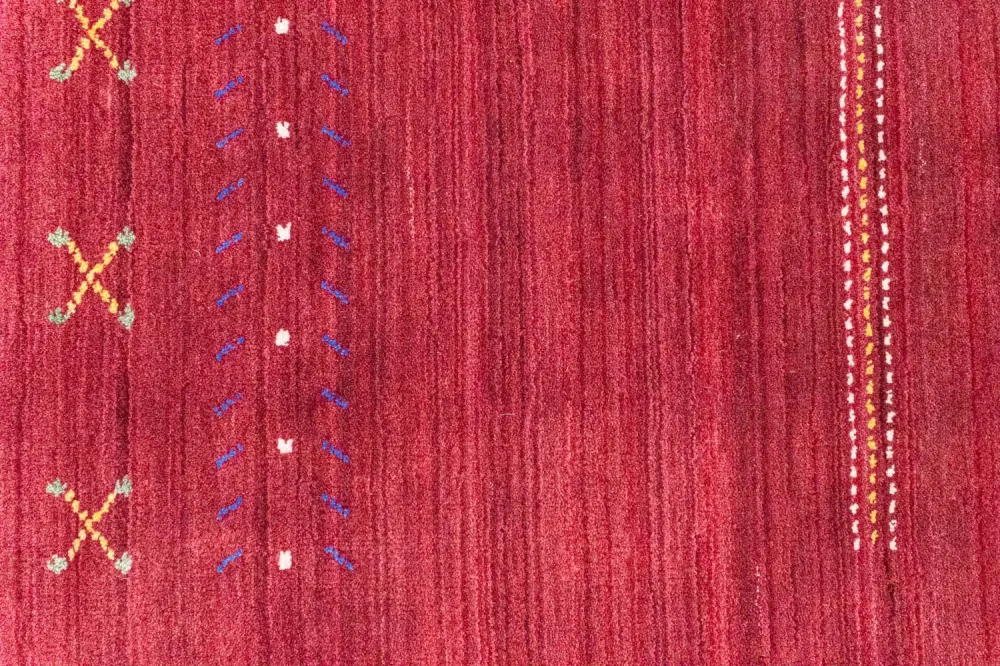 Gabbeh Teppich - Softy 240 x 170 cm - rot