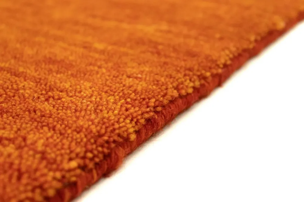 Gabbeh Teppich - Softy 400 x 80 cm - orange