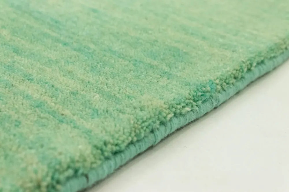 Gabbeh Teppich - Softy 60 x 40 cm - hellgrün