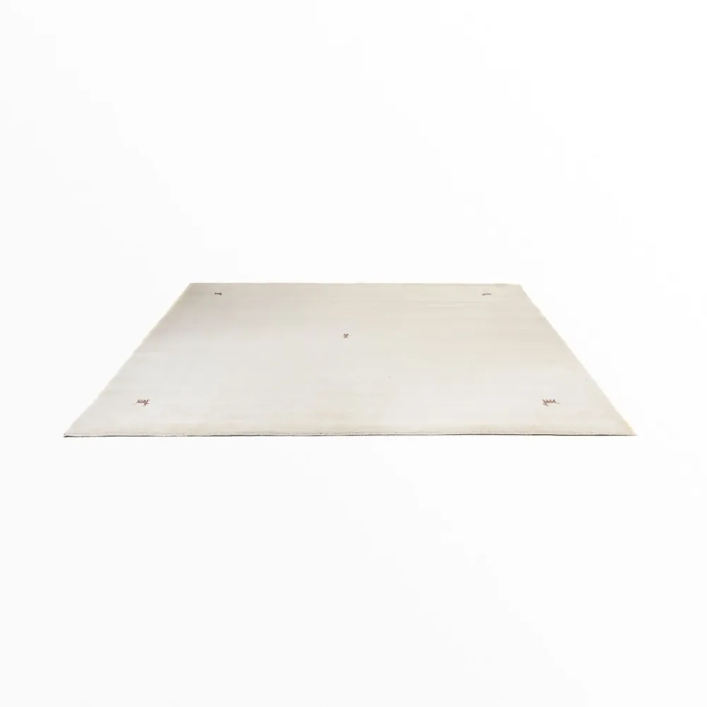 Gabbeh Teppich - Softy quadratisch - 250 x 250 cm - beige