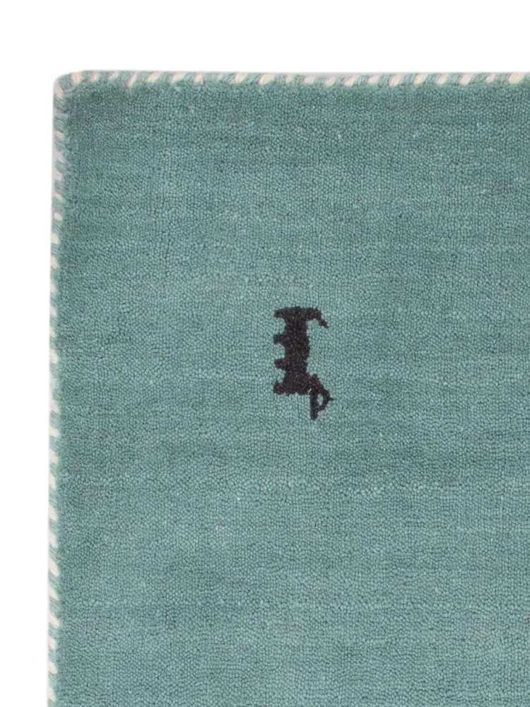 Gabbeh Teppich - Softy - 90 x 60 cm - türkis