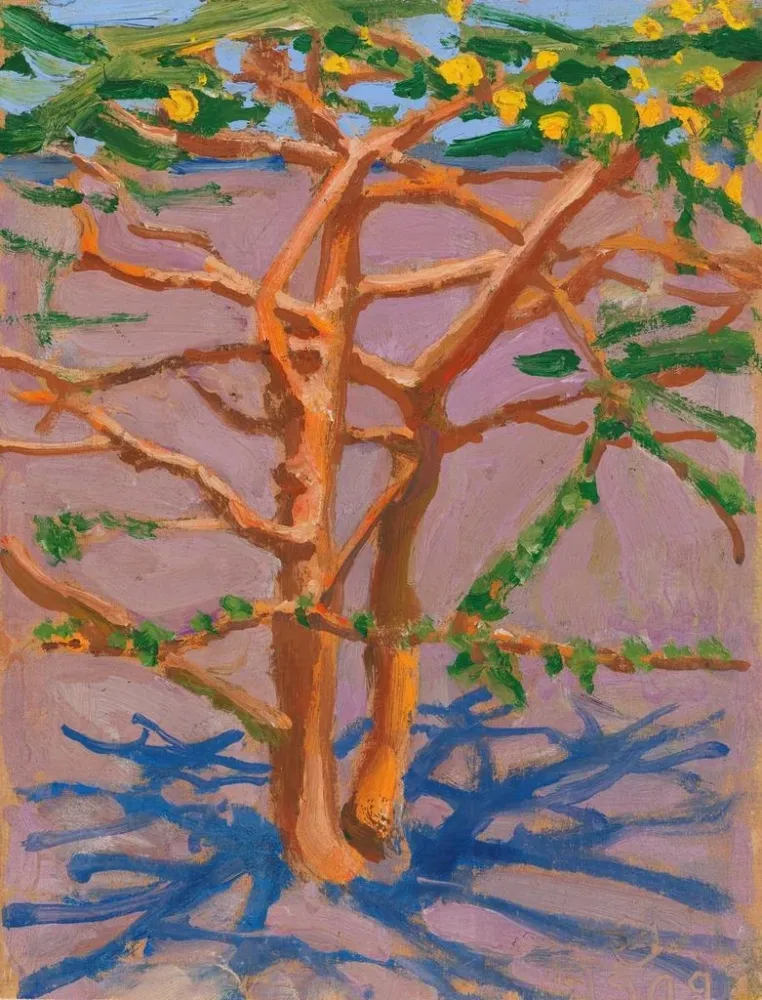 Gemälde Akazie der Savanne - Akseli Gallen-Kallela | Kunstdruck