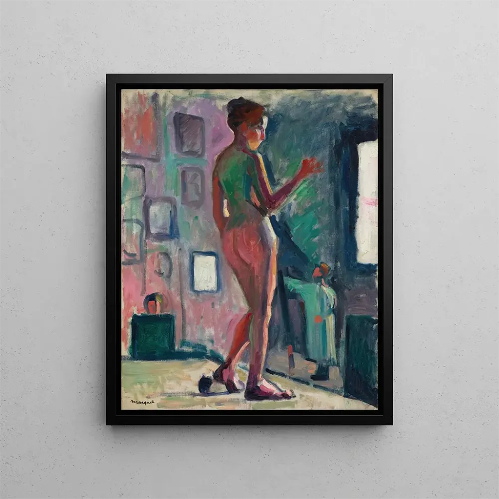 Gemälde Akt einem Atelier eines Freundes - Albert Marquet | Kunstdruck