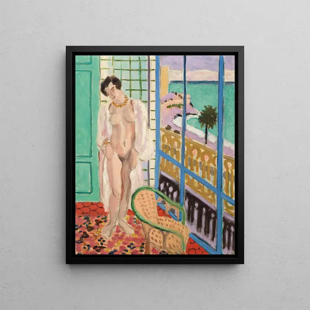 Gemälde Akt am Fenster - Henri Matisse | Kunstdruck