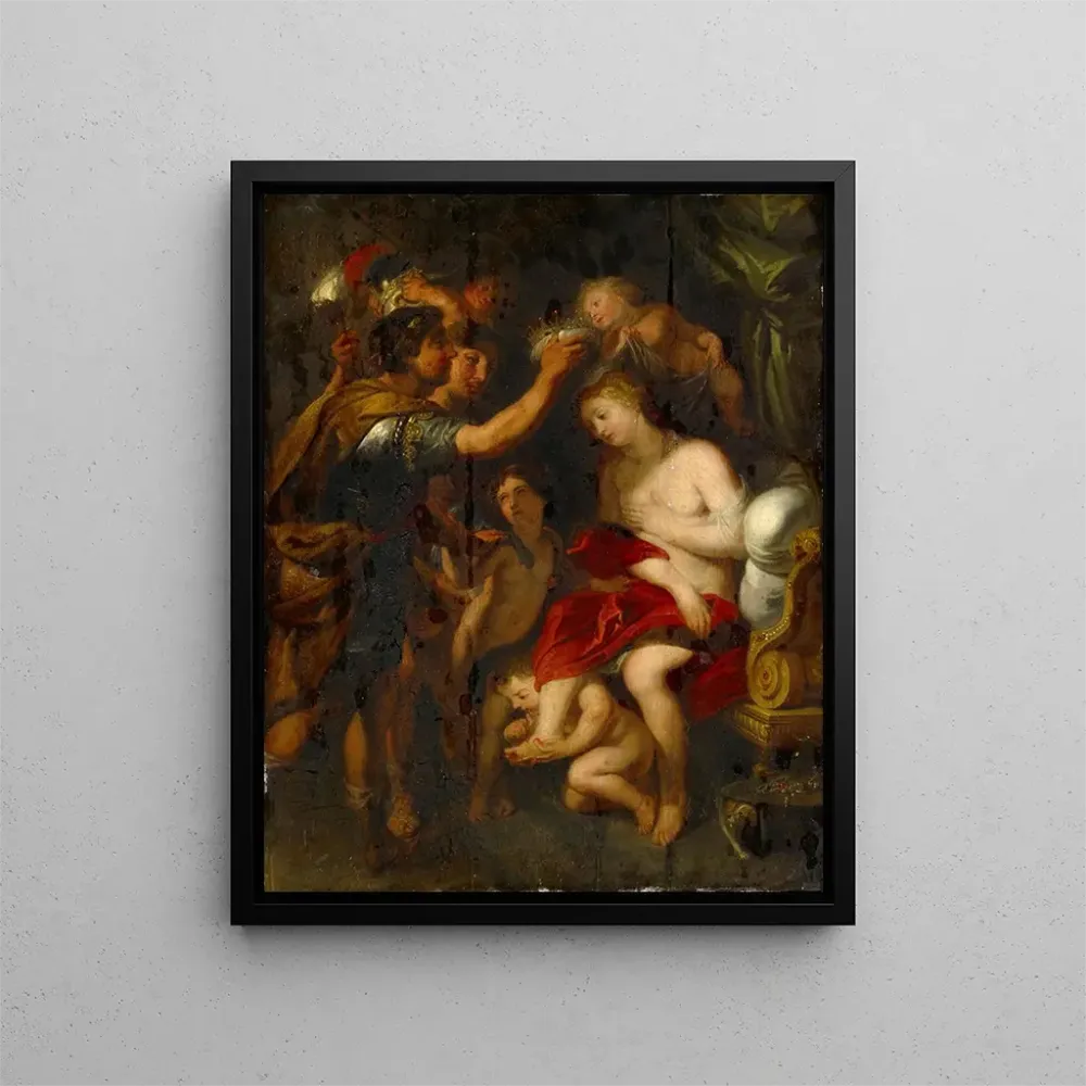 Gemälde Alexandre und Roxane - Anonym | Kunstdruck