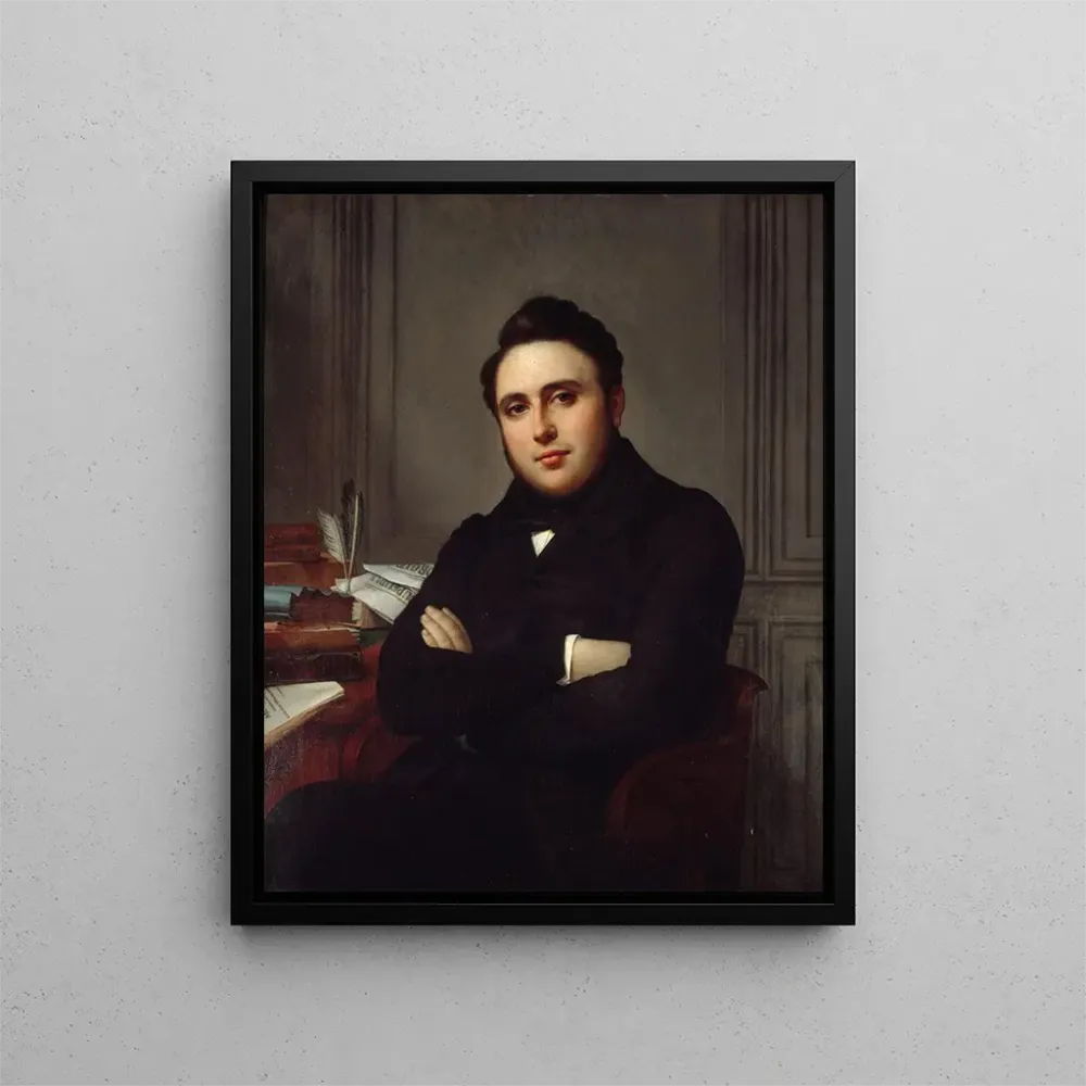 Gemälde Alexandre-Auguste Ledru-Rollin 1807-1874 Journalist und Politiker - Angélique Mongez | Kunstdruck