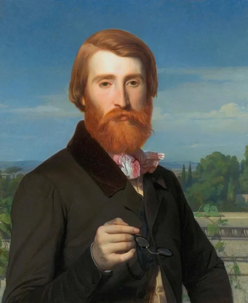 Gemälde Alfred Bruyas - Alexandre Cabanel | Kunstdruck