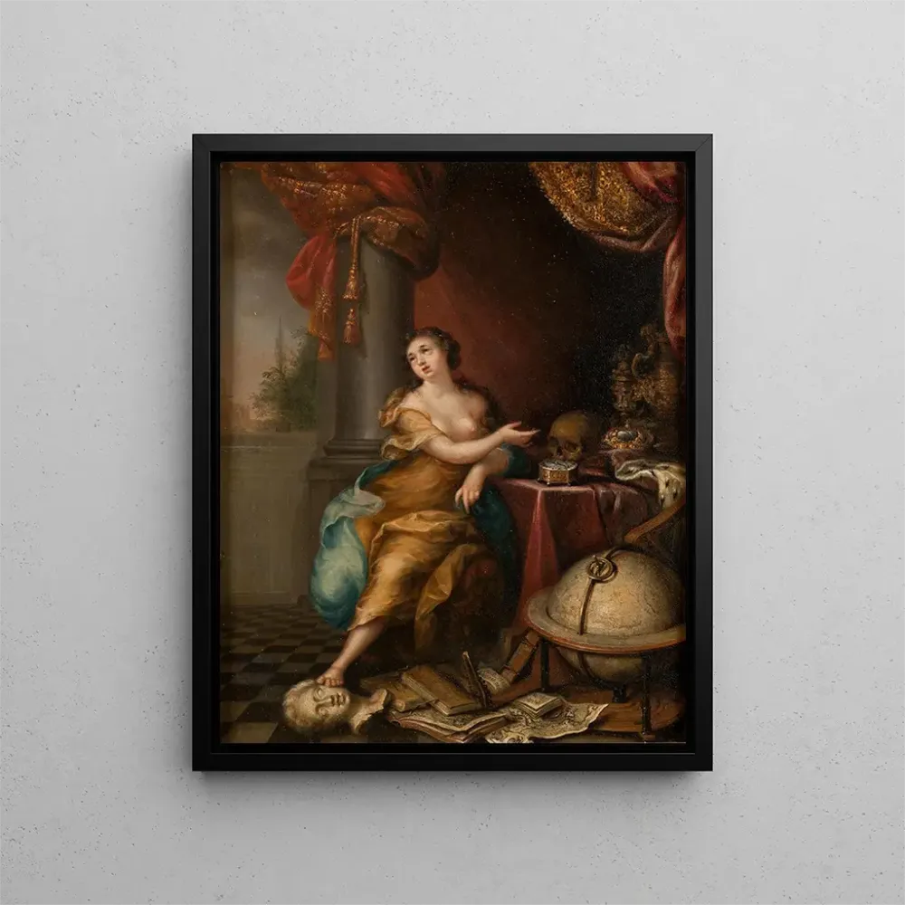 Gemälde Allegorie auf die Eitelkeit des Lebens - Andreas von Behn | Kunstdruck