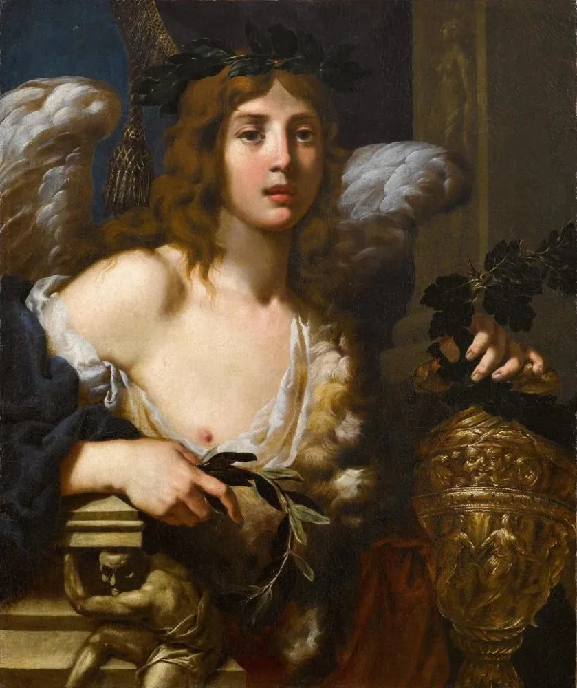 Gemälde Allegorie der Tugend der Liebe - Alessandro Rosi | Kunstdruck