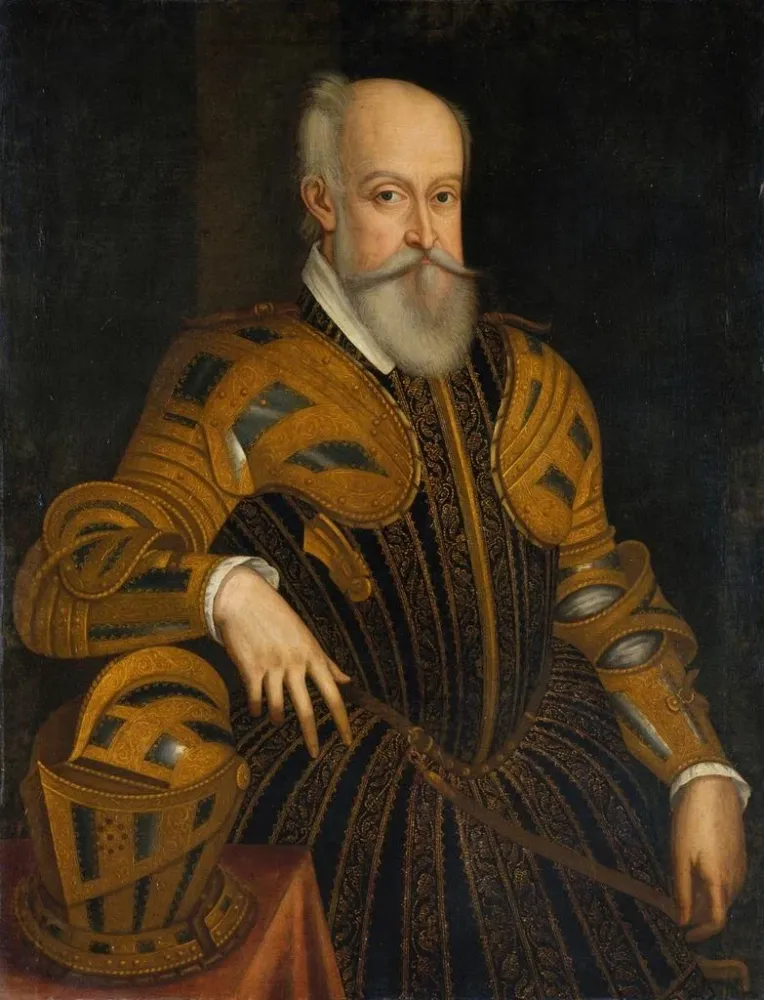 Gemälde Alphonse II d'Este 1533-1597 Herzog von Ferrara - Anonym | Kunstdruck