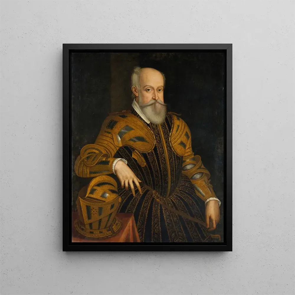 Gemälde Alphonse II d'Este 1533-1597 Herzog von Ferrara - Anonym | Kunstdruck