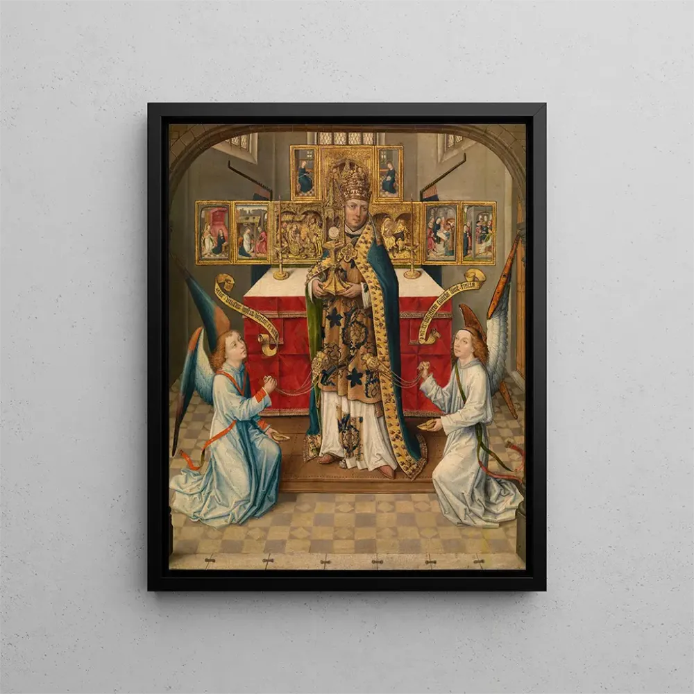 Gemälde Anbetung des Sakraments - Anonym | Kunstdruck