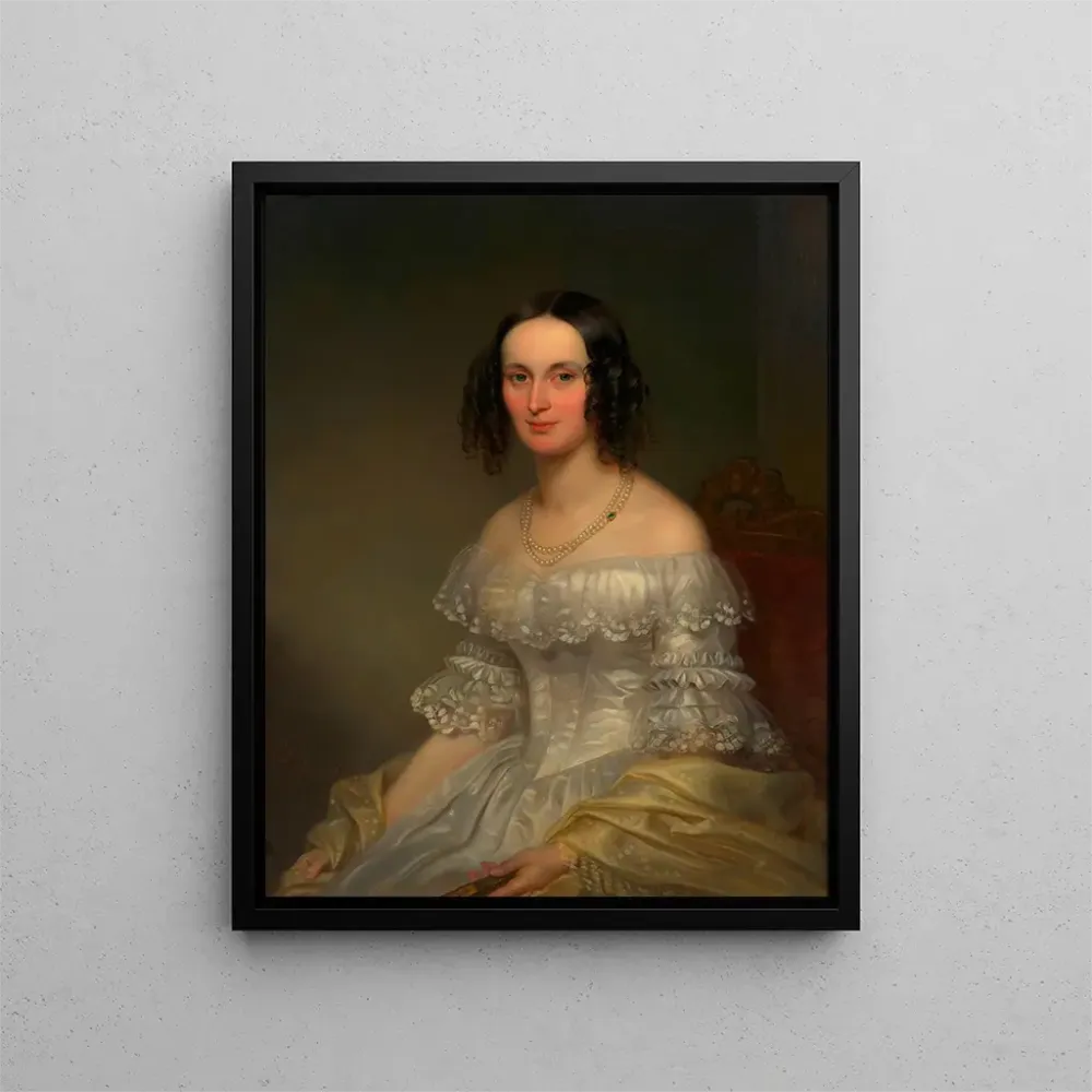 Gemälde Anna Wei erhält Mayer - Alois von Anreiter | Kunstdruck