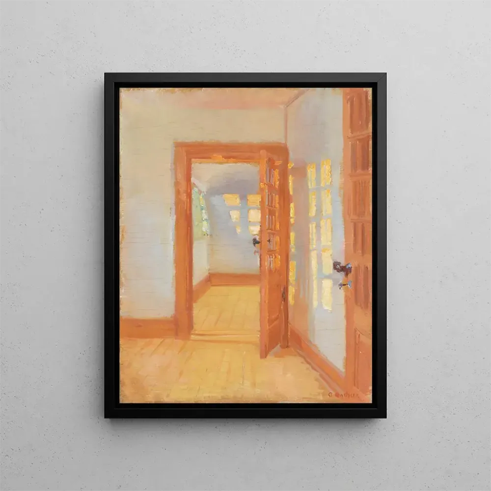 Gemälde Annexe intérieure de Brøndums - Anna Ancher | Kunstdruck