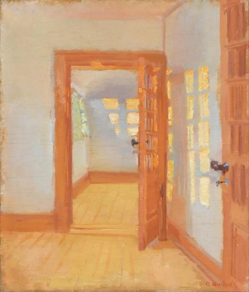 Gemälde Annexe intérieure de Brøndums - Anna Ancher | Kunstdruck