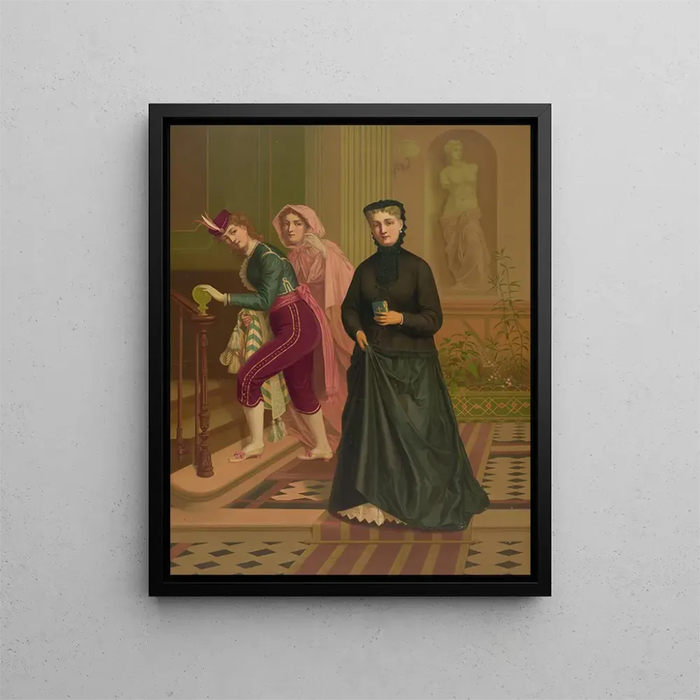 Gemälde Aschermittwoch (Konflikt der Fälle) - Caldwell Co | Kunstdruck