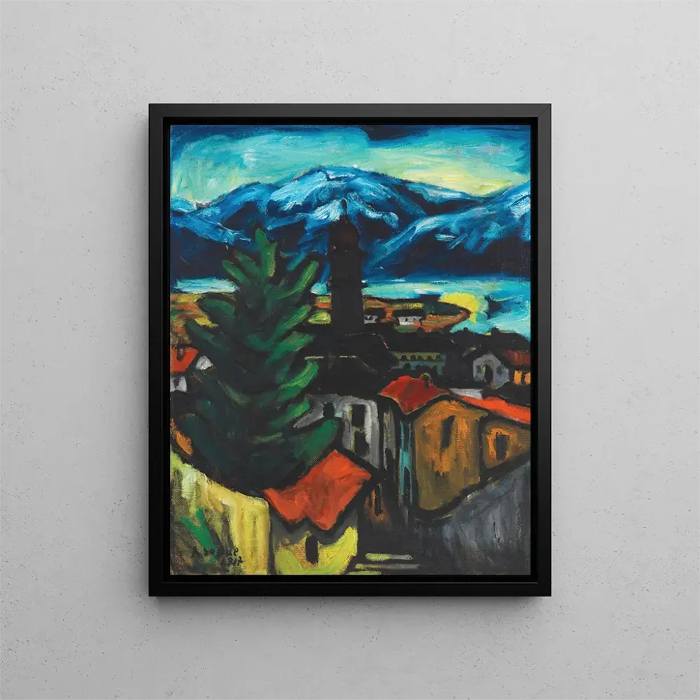 Gemälde Ascona - Arthur Segal | Kunstdruck